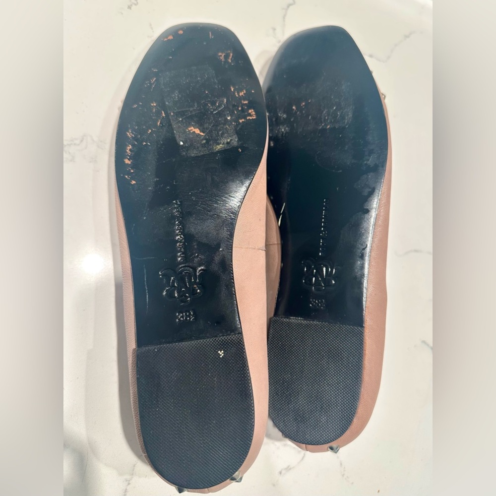 Rock & Republic Tan Studded Ballet Flats - size 8 - Picture 6 of 6